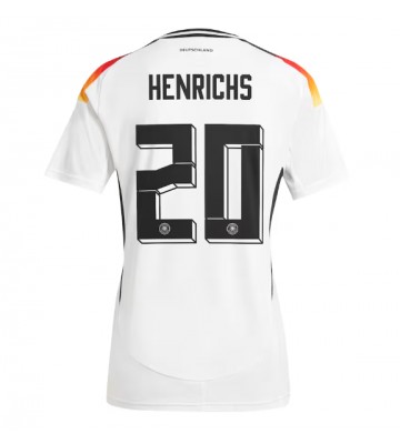 Alemania Benjamin Henrichs #20 Primera Equipación Mujer Eurocopa 2024 Manga Corta